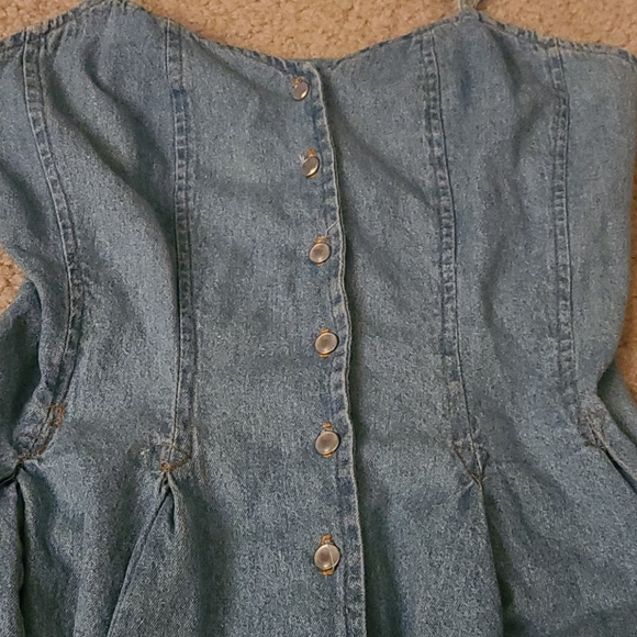 Venus Attitudes Vintage Jean Romper - Picture 5 of 9